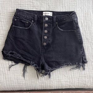 Abercrombie High Rise Mom Short size 27/4